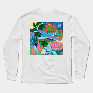 Private plane tour II Long Sleeve T-Shirt